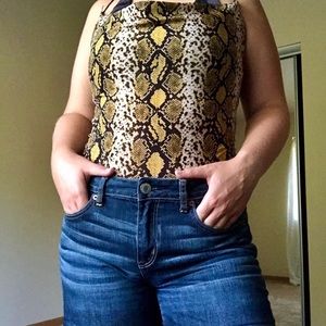Animal Print Bodysuit